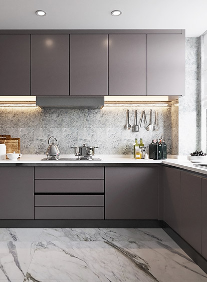 Affordable modular kitchen design in Lucknow